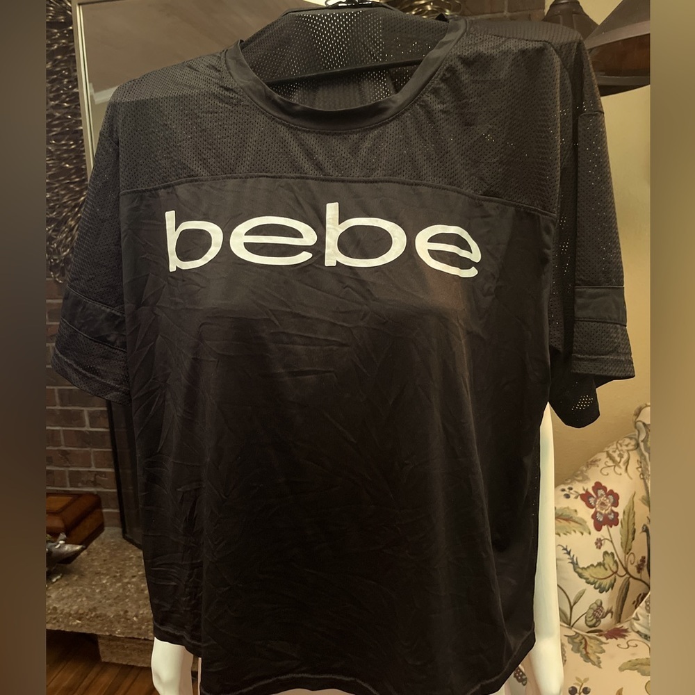 NWOT!!SALE TODAY ONLY: BEBE work out or yoga shirt. NWOT